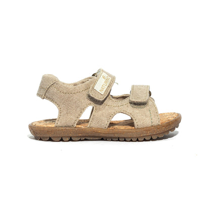 NATURINO SKY ORGANIC BEIGE ORGANIC BEIGE Sandali Bambino 