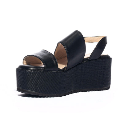 VALLEVERDE 28181 NERO Sandali Donna 