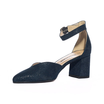 VALLEVERDE 28221 BLU Decollete Donna 