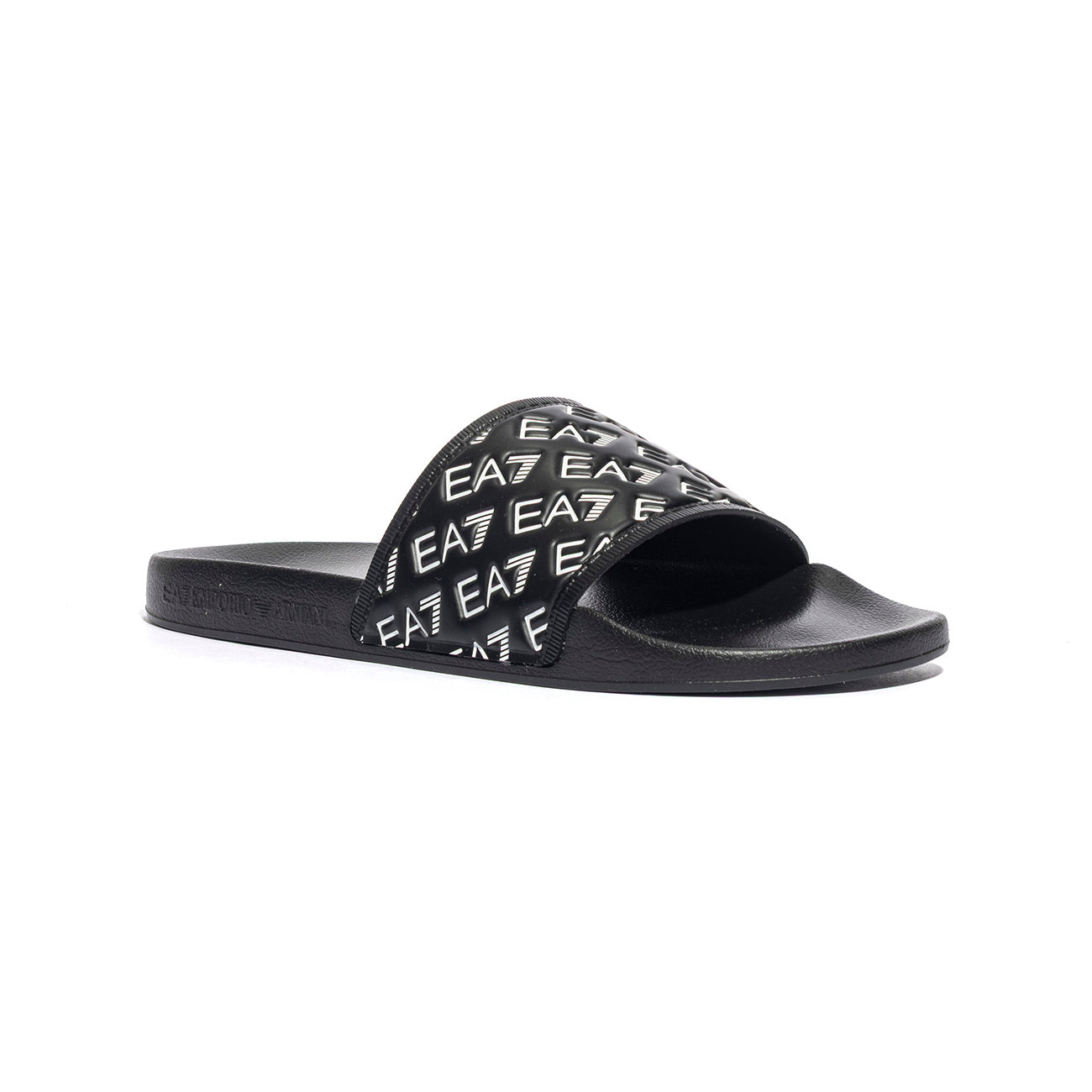 ARMANI 7X000109 BLACK WHITE Ciabatte Uomo 