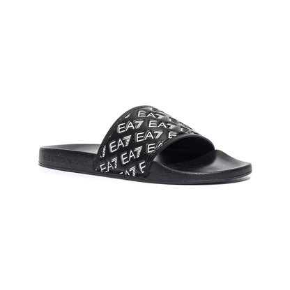 ARMANI 7X000109 BLACK WHITE Ciabatte Uomo 