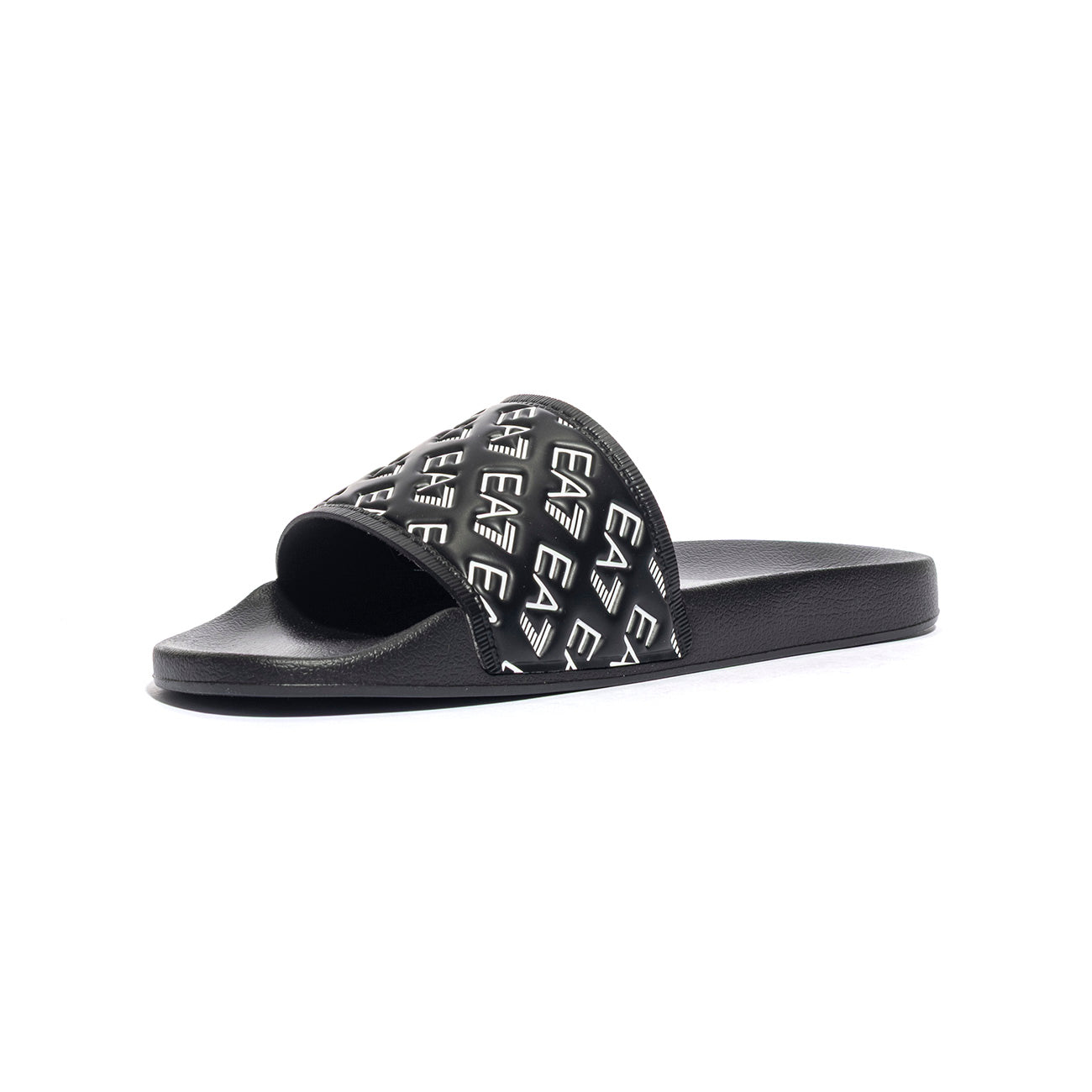 ARMANI 7X000109 BLACK WHITE Ciabatte Uomo 