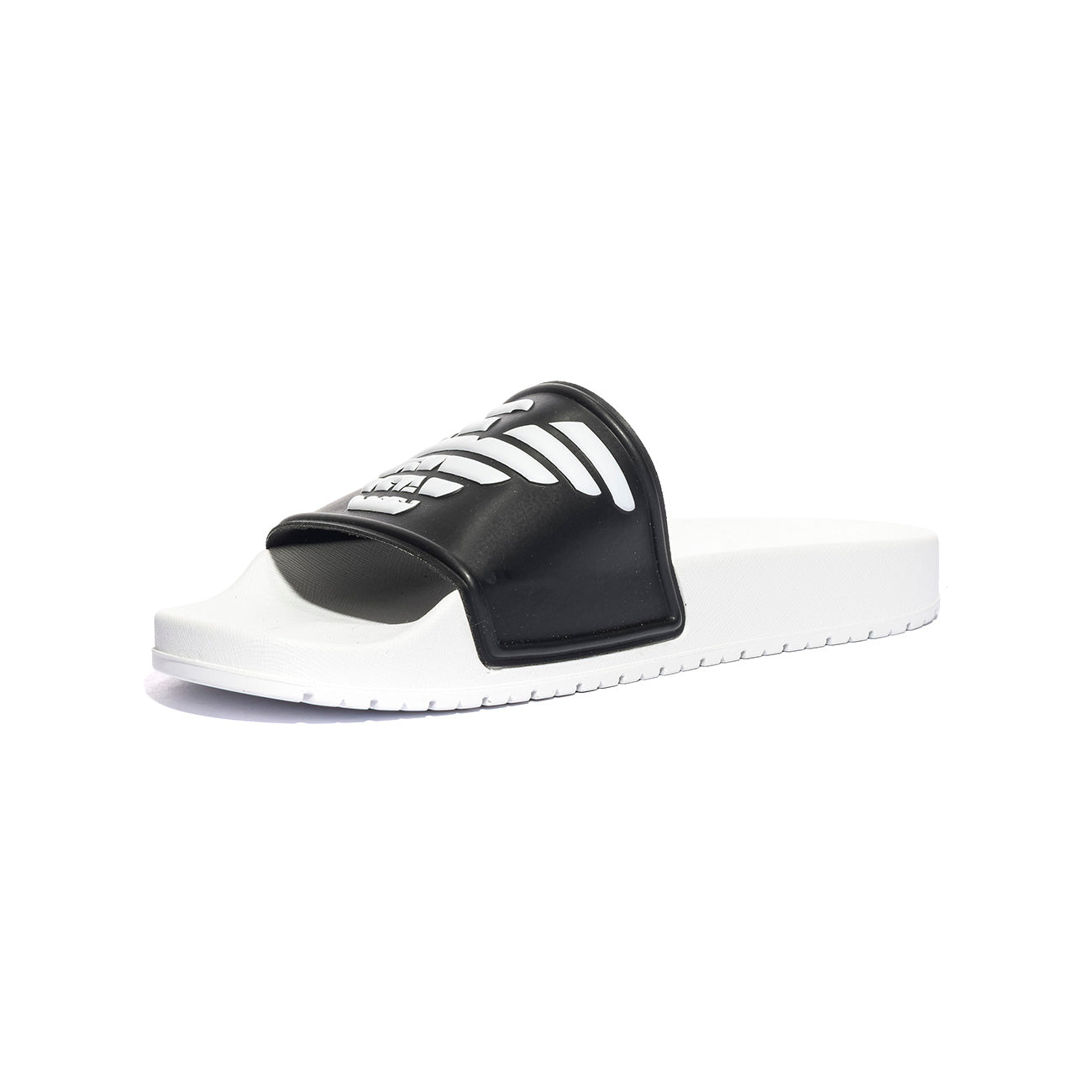 ARMANI XVPS04 BLACK WHITE BLACK Ciabatte Uomo 