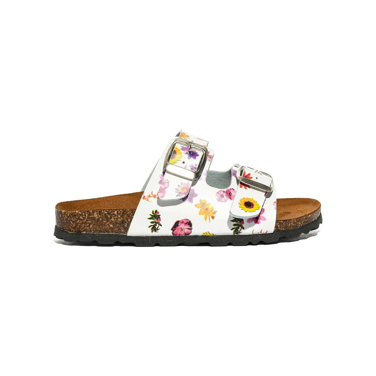 BELLINI BABY BIANCO FIORI MULTI Sandali Bambina 