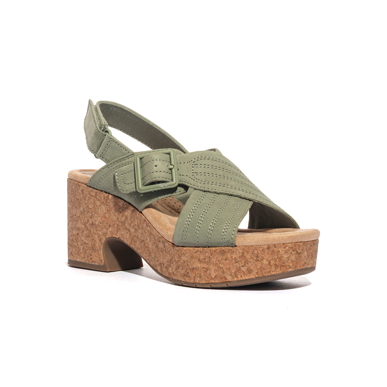 CLARKS 181794 SAGE NUBUCK Sandali Donna 