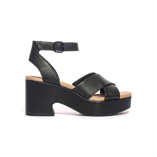 CLARKS 181932PEARL BLACK BLACK