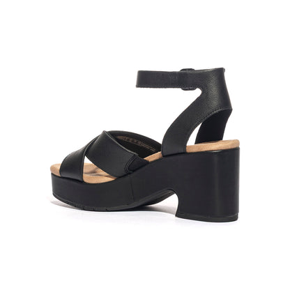 CLARKS 181932PEARL BLACK BLACK