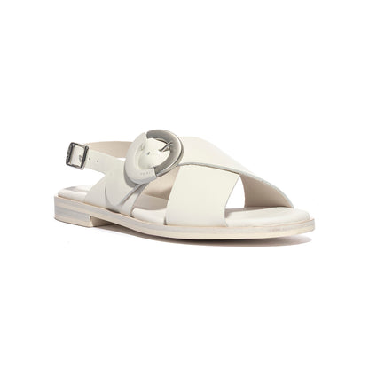 FRAU 85P6 OFF WHITE Sandali Donna 