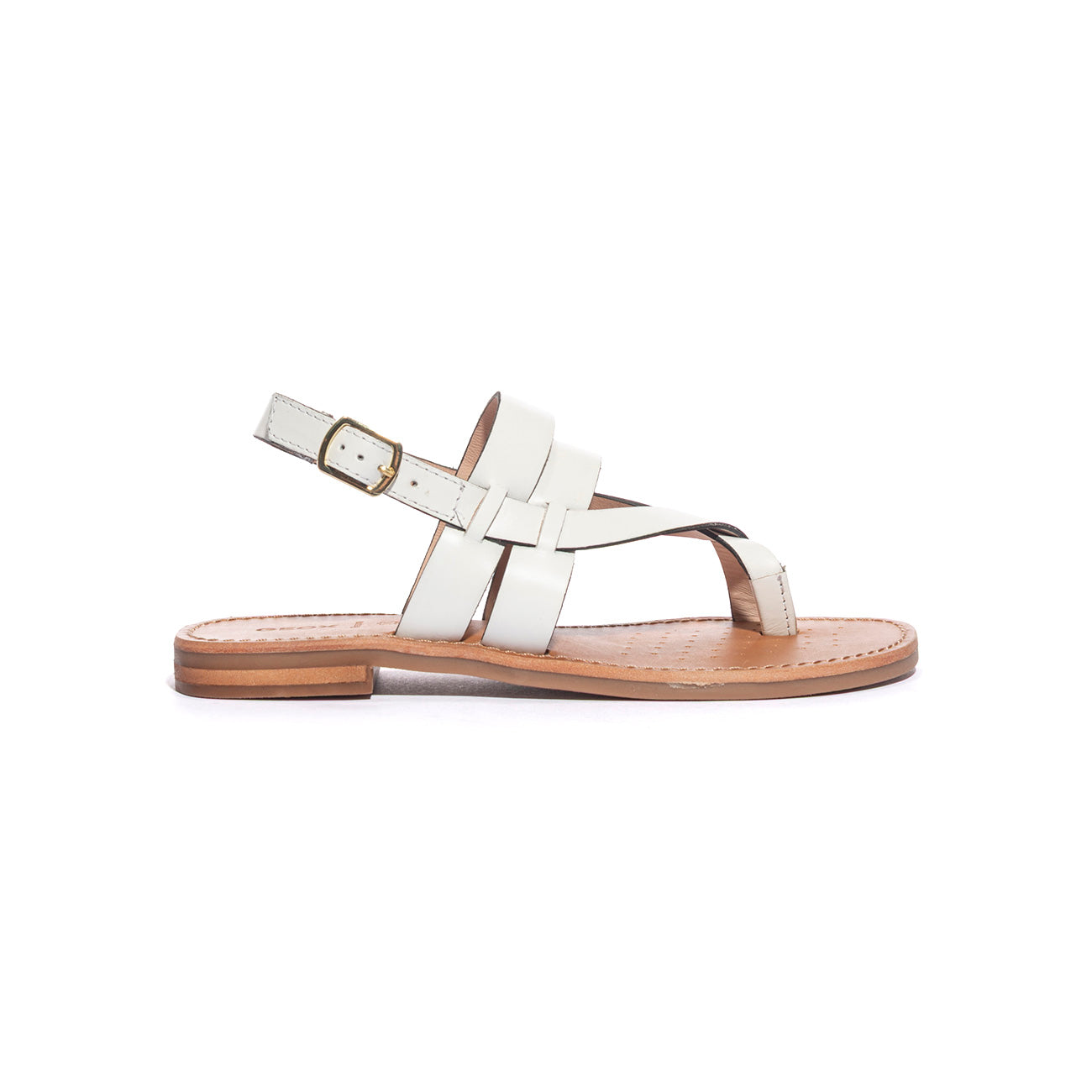 GEOX D55YGA WHITE C1000 Sandali Donna 