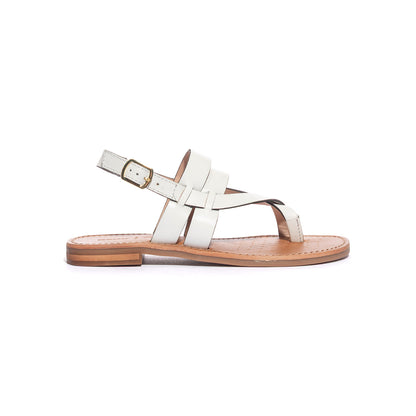 GEOX D55YGA WHITE C1000 Sandali Donna 