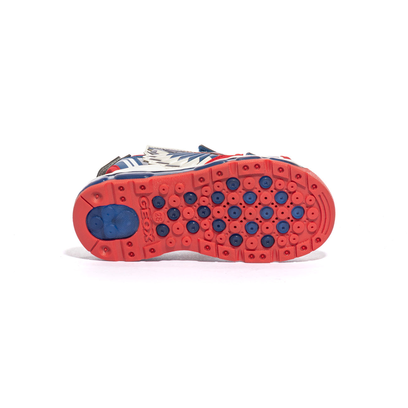 GEOX J450QA 1454 BLUE RED C0200 Sandali Bambino 