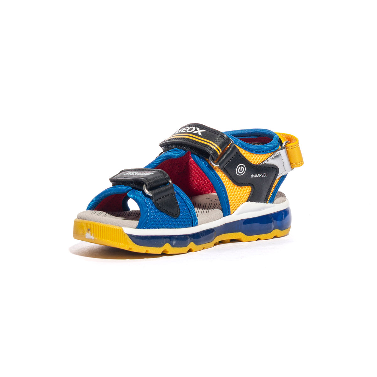 GEOX J450QA 1454 BLUE YELLOW Sandali Bambino 