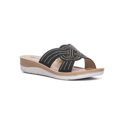 IN BLU BV000037 NERO Ciabatte Donna 