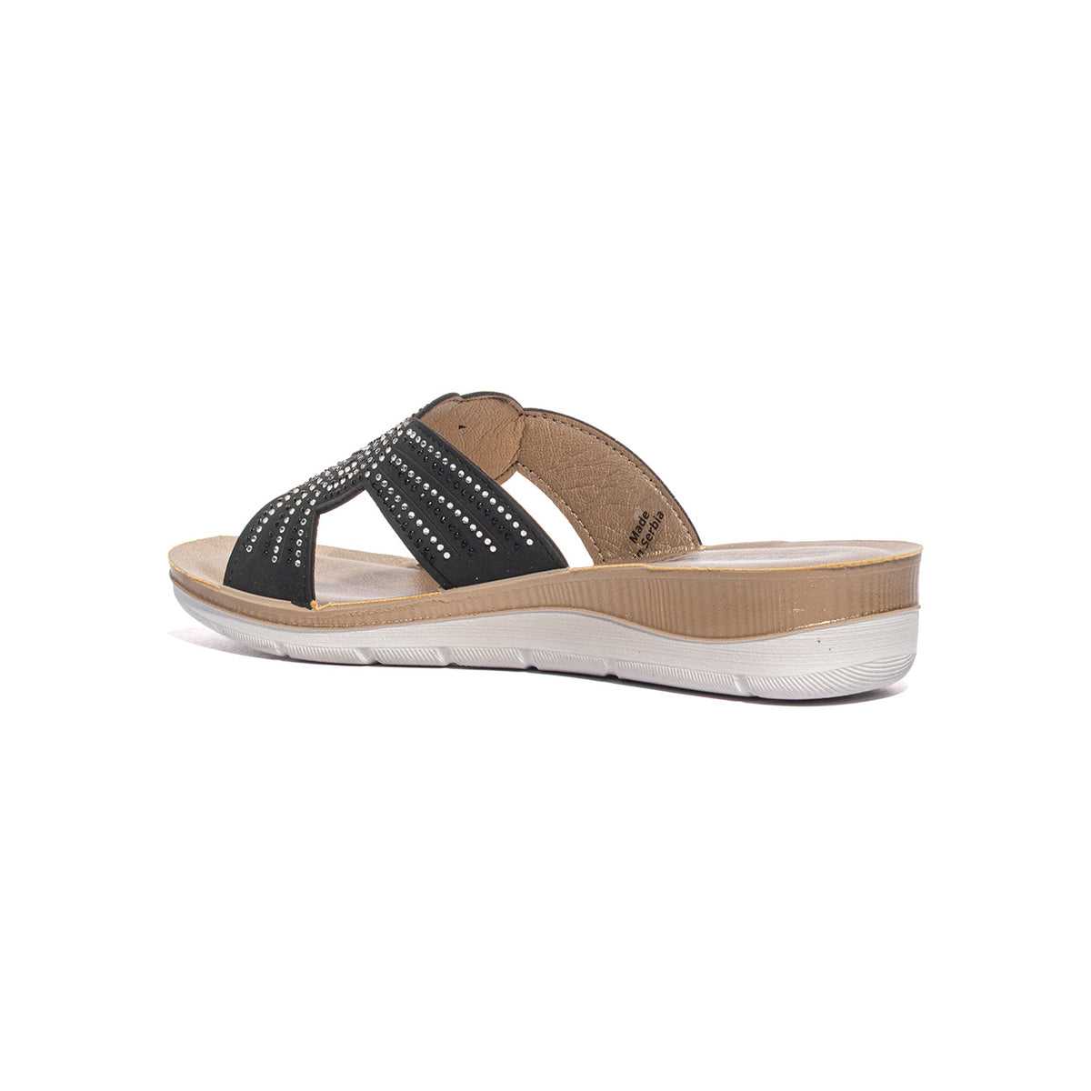 IN BLU BV000037 NERO Ciabatte Donna 