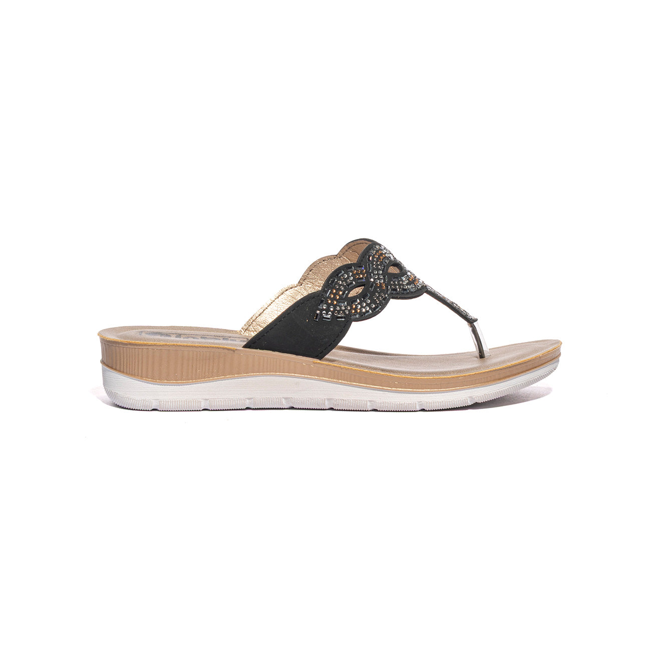 IN BLU BV000044 NERO Ciabatte Donna 