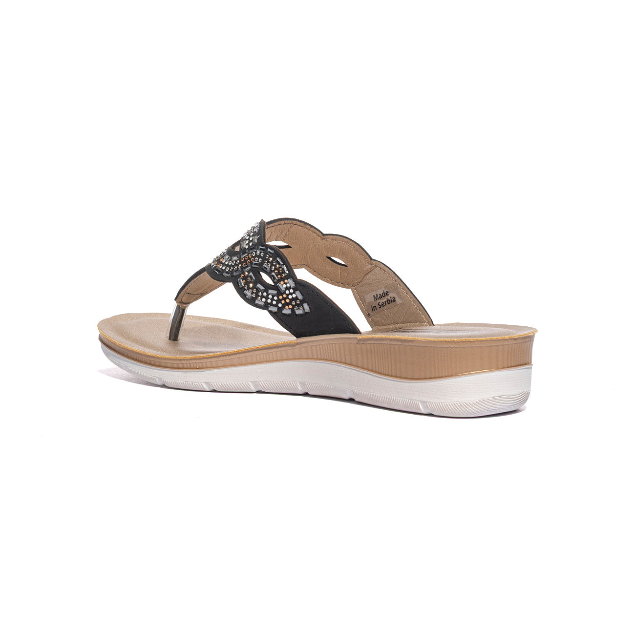 IN BLU BV000044 NERO Ciabatte Donna 