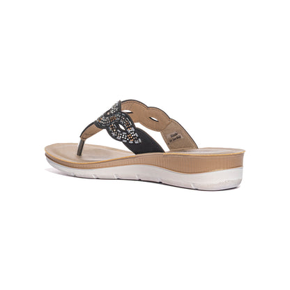 IN BLU BV000044 NERO Ciabatte Donna 
