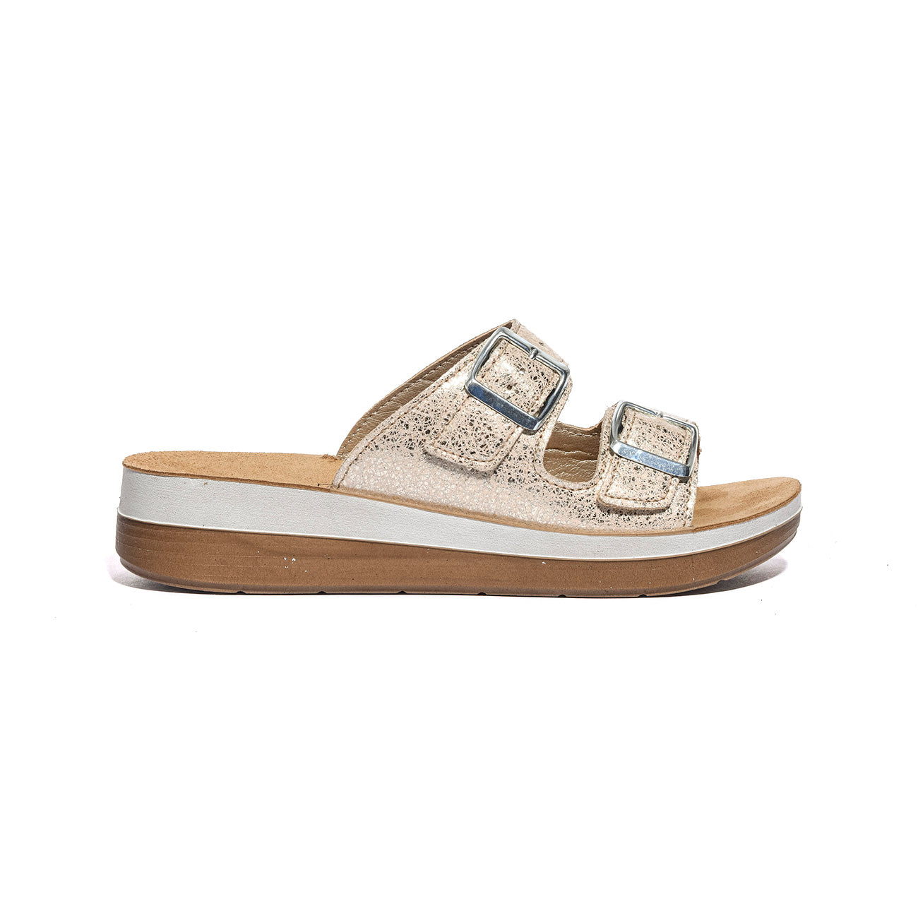 IN BLU FT00014M PLATINO Sandali Donna 