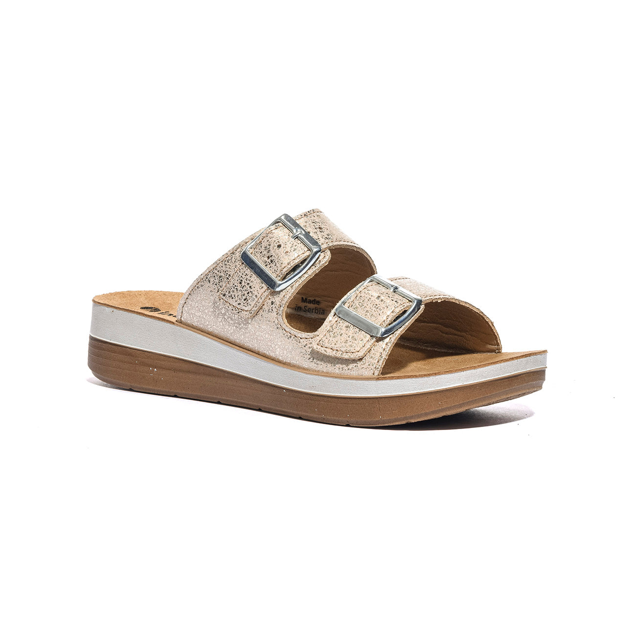 IN BLU FT00014M PLATINO Sandali Donna 