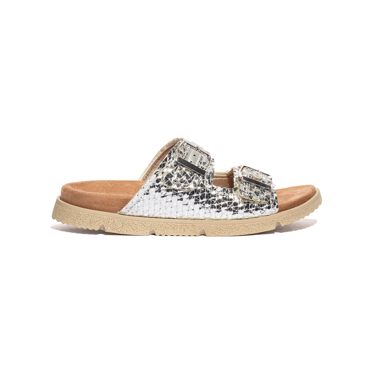 IN BLU NR000003 ARGENTO Sandali Donna 