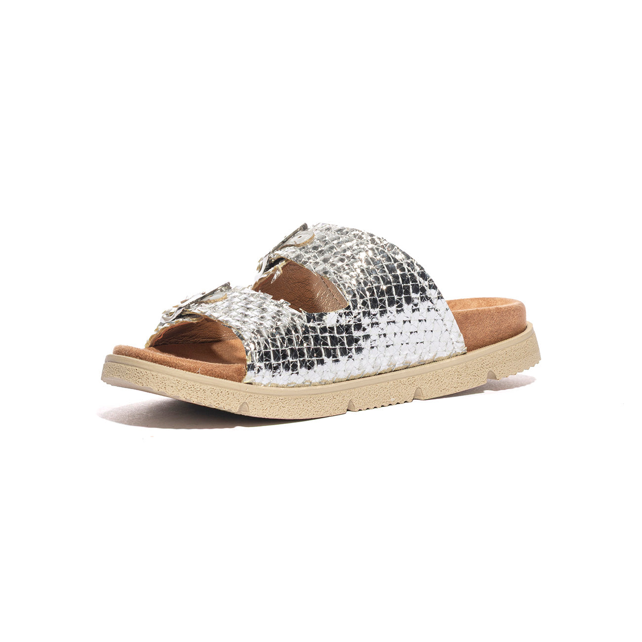 IN BLU NR000003 ARGENTO Sandali Donna 