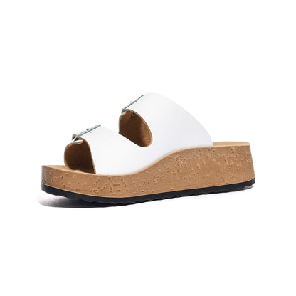 IN BLU PK000044 BIANCO Ciabatte Donna 