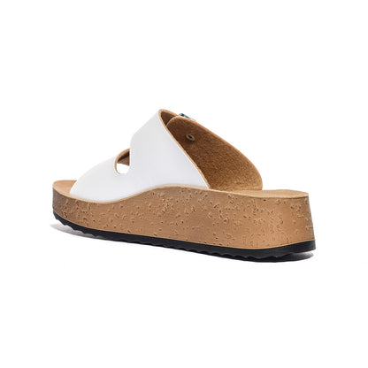 IN BLU PK000044 BIANCO Ciabatte Donna 
