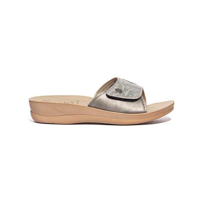 IN BLU VR000069 ARGENTO Ciabatte Donna 