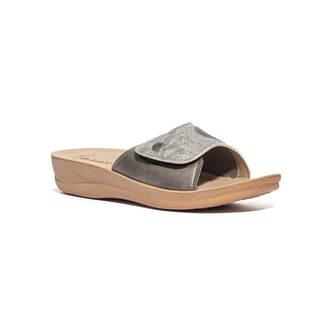 IN BLU VR000069 ARGENTO Ciabatte Donna 