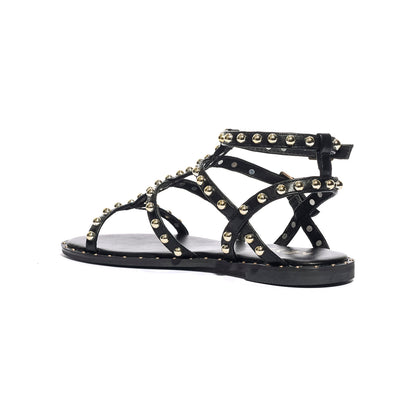 KEYS K10891 BLACK Sandali Donna 
