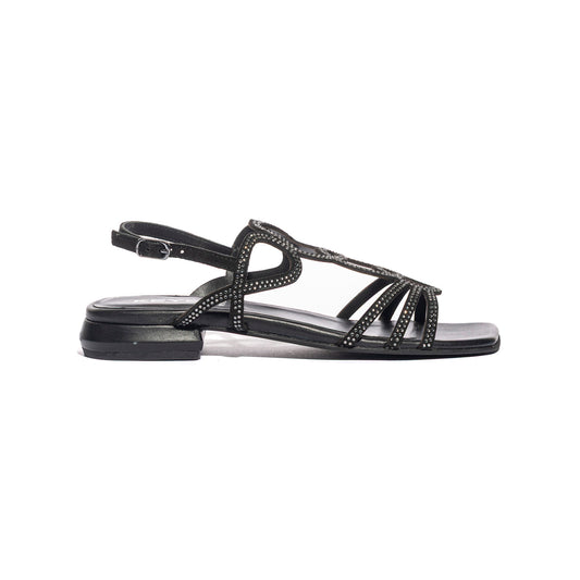 KEYS K9481 BLACK Sandali Donna 