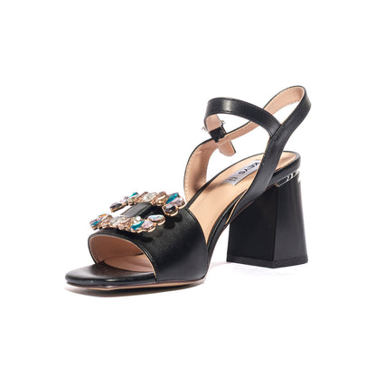 KEYS K9621 BLACK Sandali Donna 