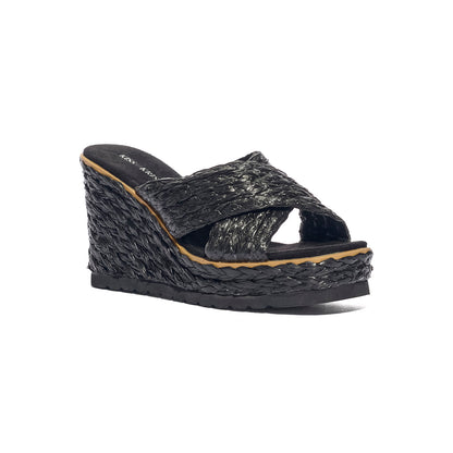 KISS KRISS K52 NERO Sandali Donna 