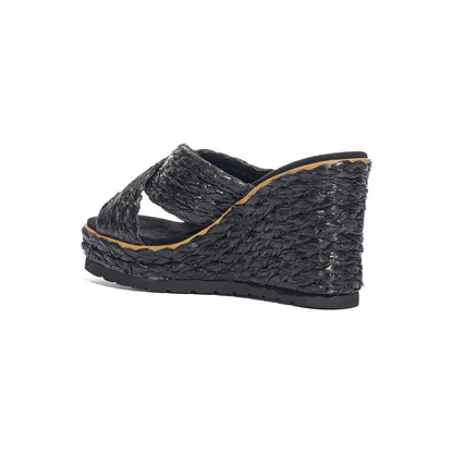 KISS KRISS K52 NERO Sandali Donna 