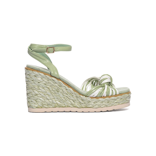 KISS KRISS K55 VERDE BIANCO Sandali Donna 
