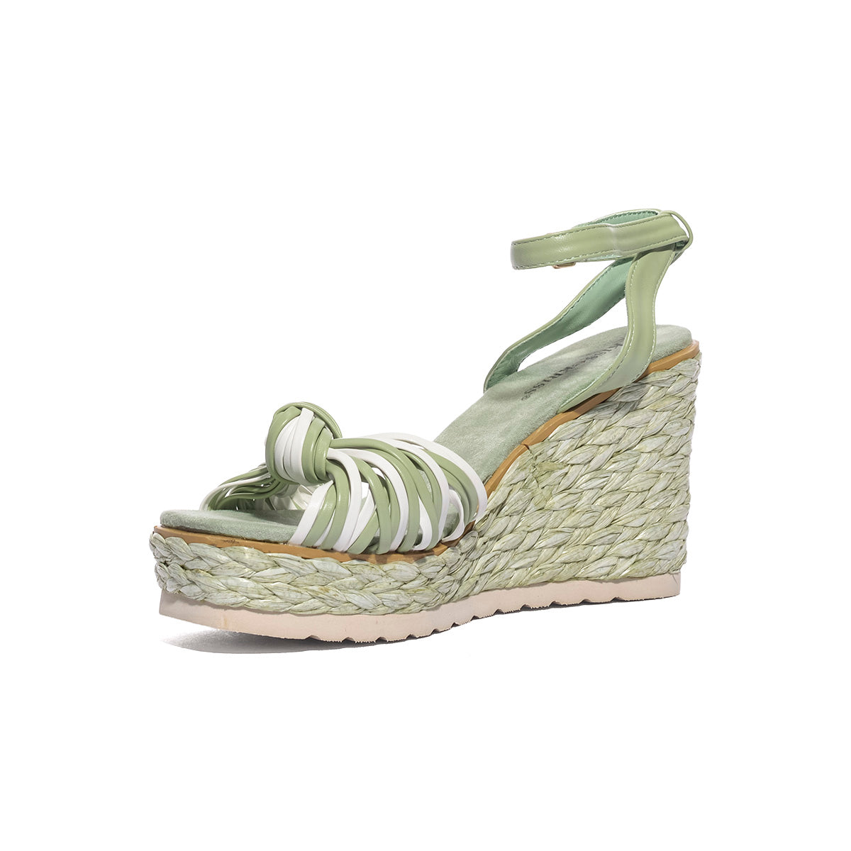 KISS KRISS K55 VERDE BIANCO Sandali Donna 