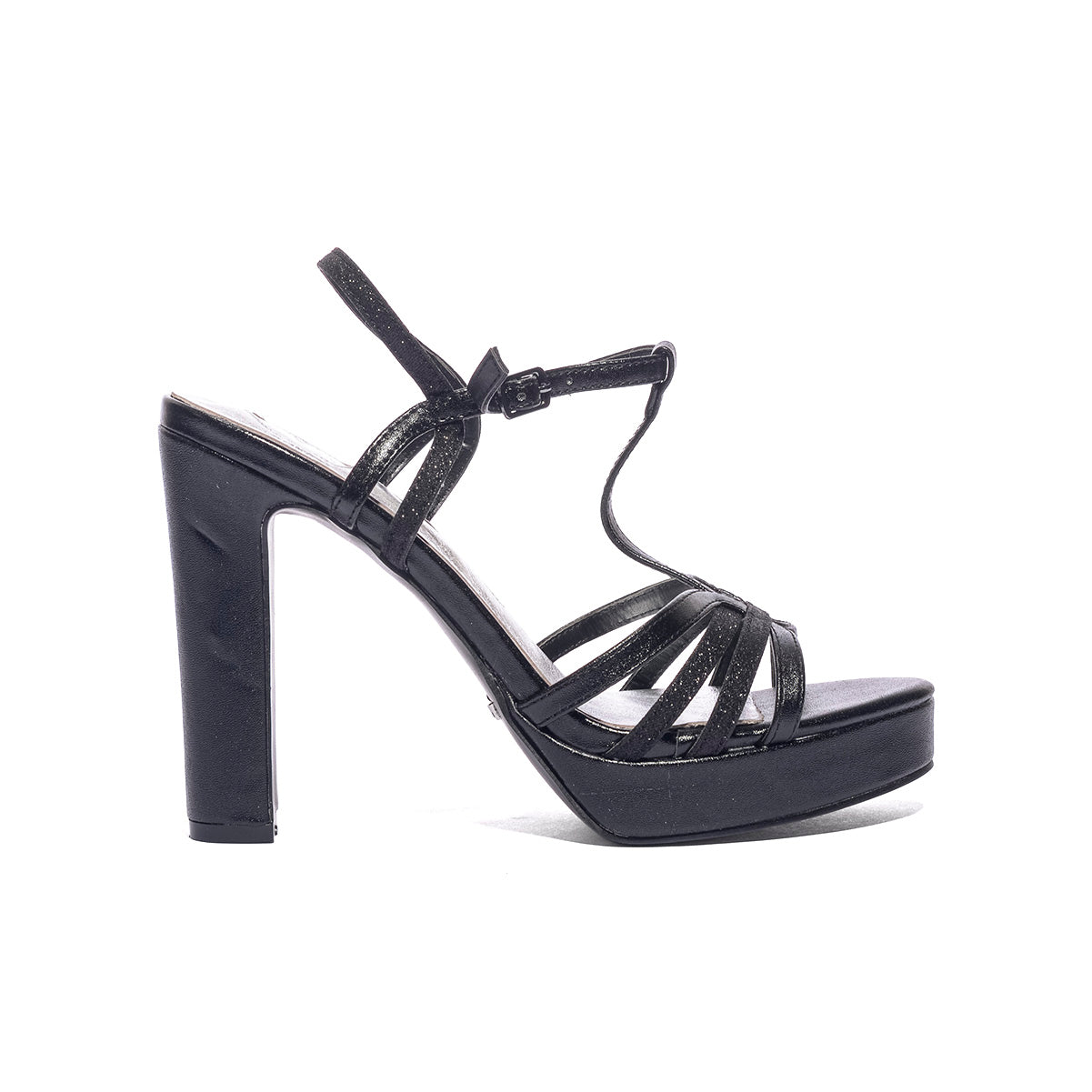 KISS KRISS M05 VIT.GLITTER NERO Sandali Donna 