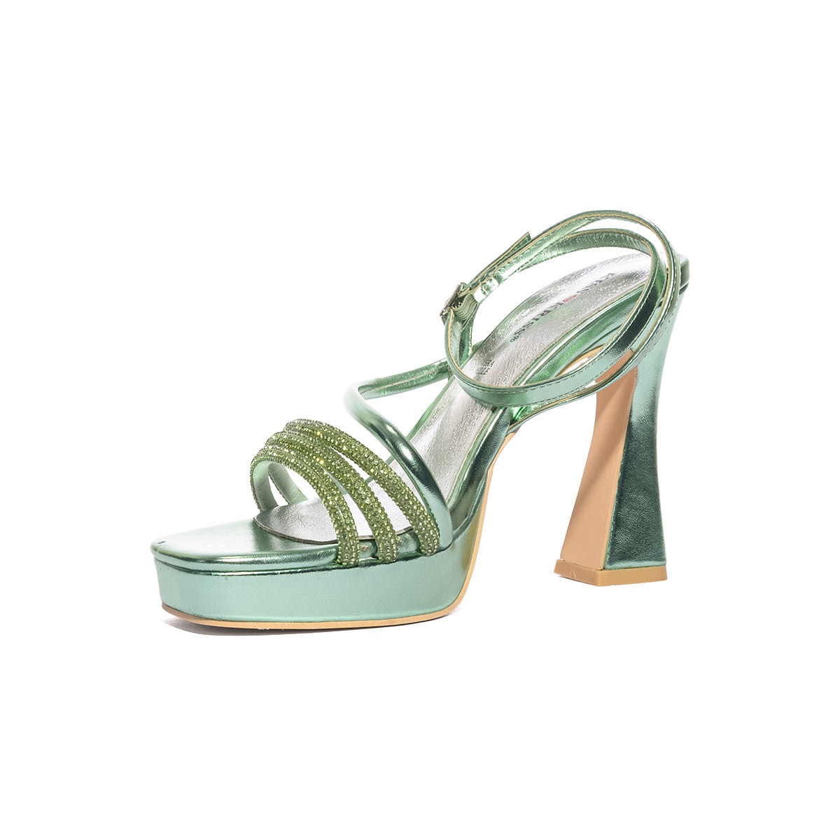 KISS KRISS S11 VIT.LIGHT VERDE Sandali Donna 