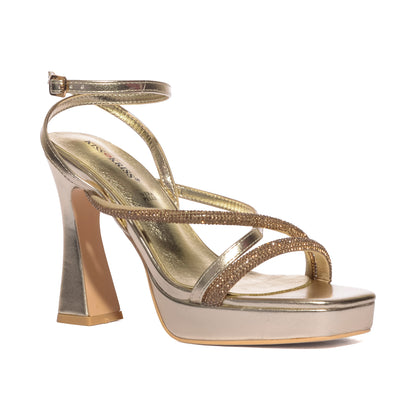 KISS KRISS S12 VIT.PLATINO Sandali Donna 