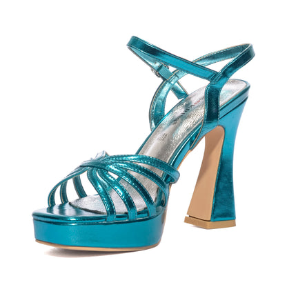KISS KRISS S14 TURCHESE Sandali Donna 