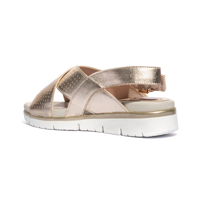 LARA SHOES 21034 PLATINO Sandali Donna 