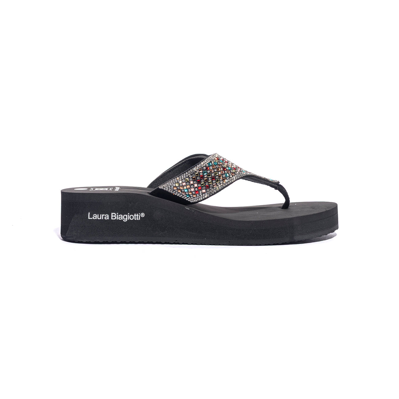 LAURA BIAGIOTTI 9111 BLACK Ciabatte Donna 