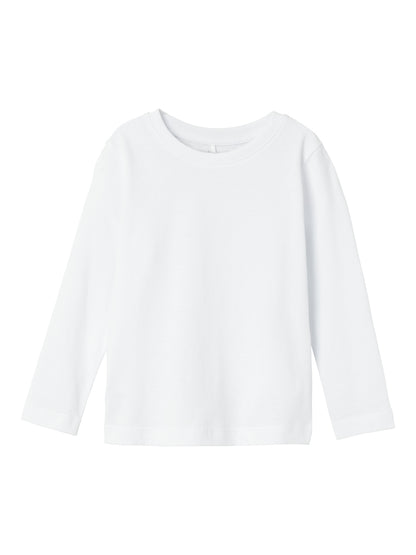 NAME IT 13232312 Bright White T-Shirt Bambino 