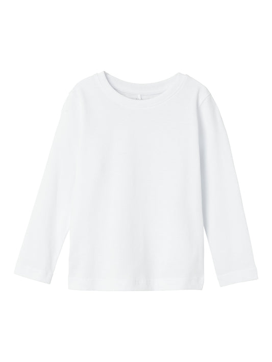 NAME IT 13232312 Bright White T-Shirt Bambino 