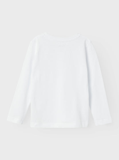 NAME IT 13232312 Bright White T-Shirt Bambino 