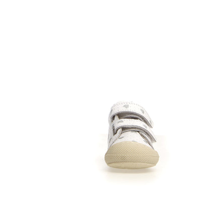 NATURINO 0012012904-DL-1N02 WHITE SILVER Sneakers Bambina 