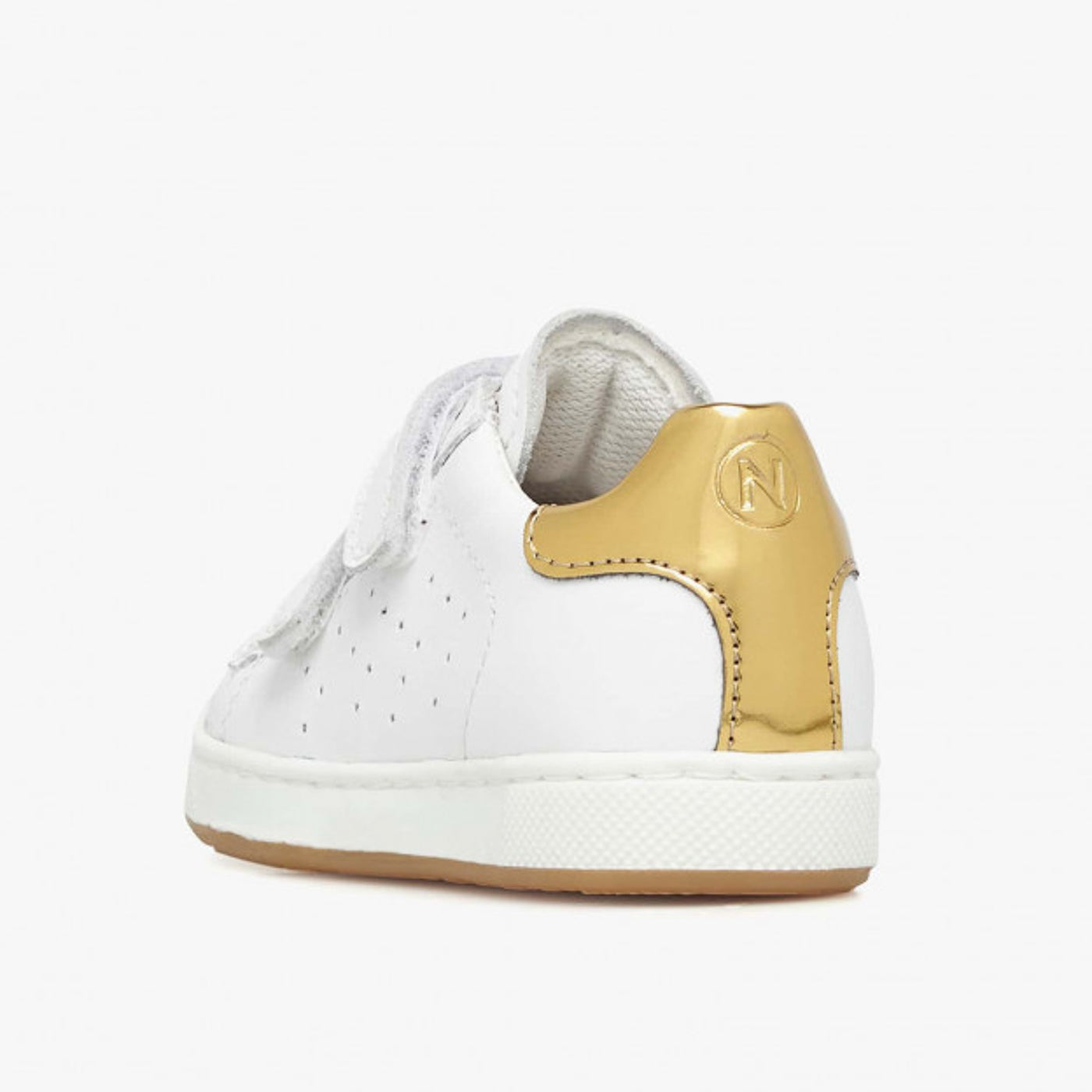 NATURINO 0012013355-02-1N03 WHITE PLATINUM Sneakers Bambina 