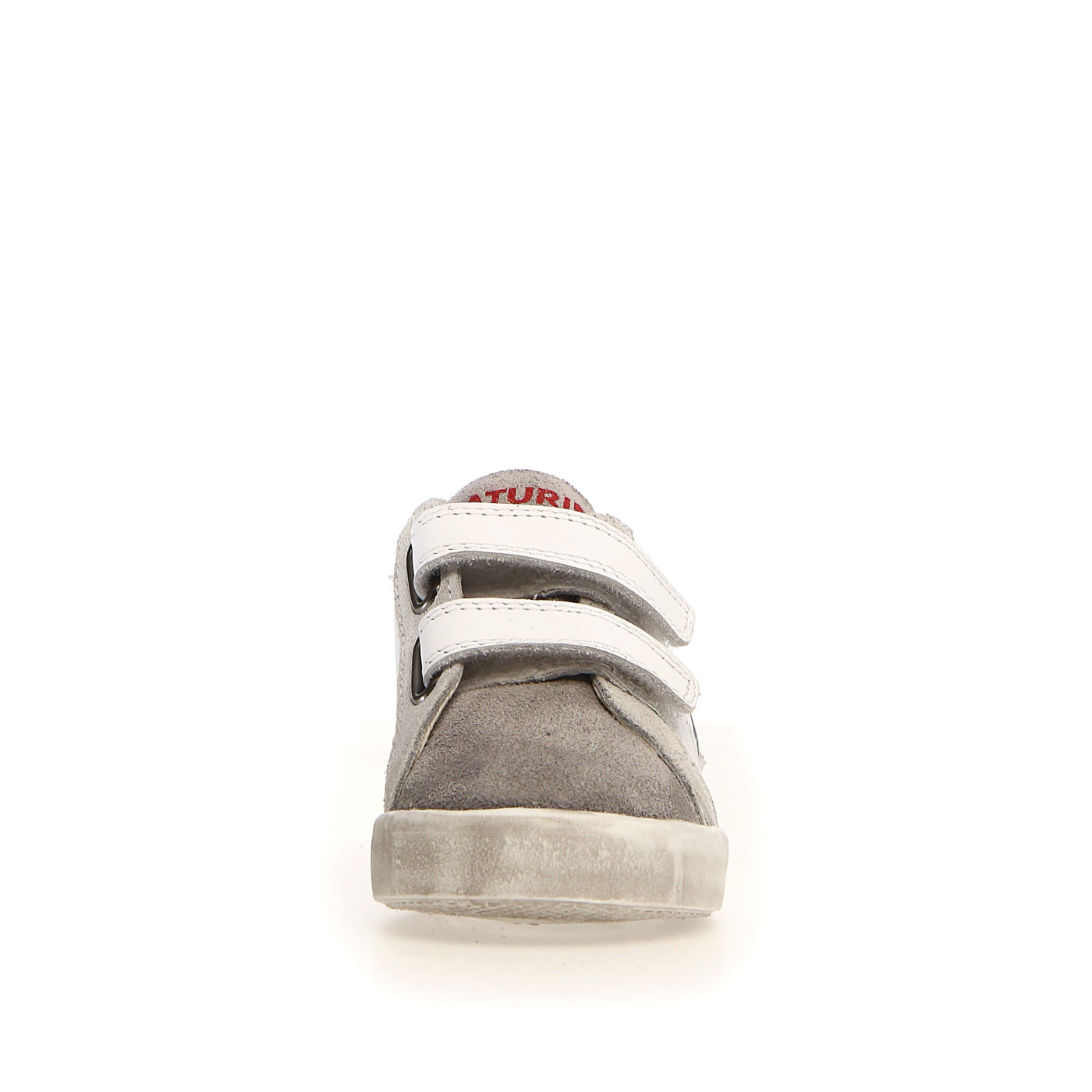 NATURINO 0012015367-27-1B86 GREY WHITE RED Sneakers Bambino 