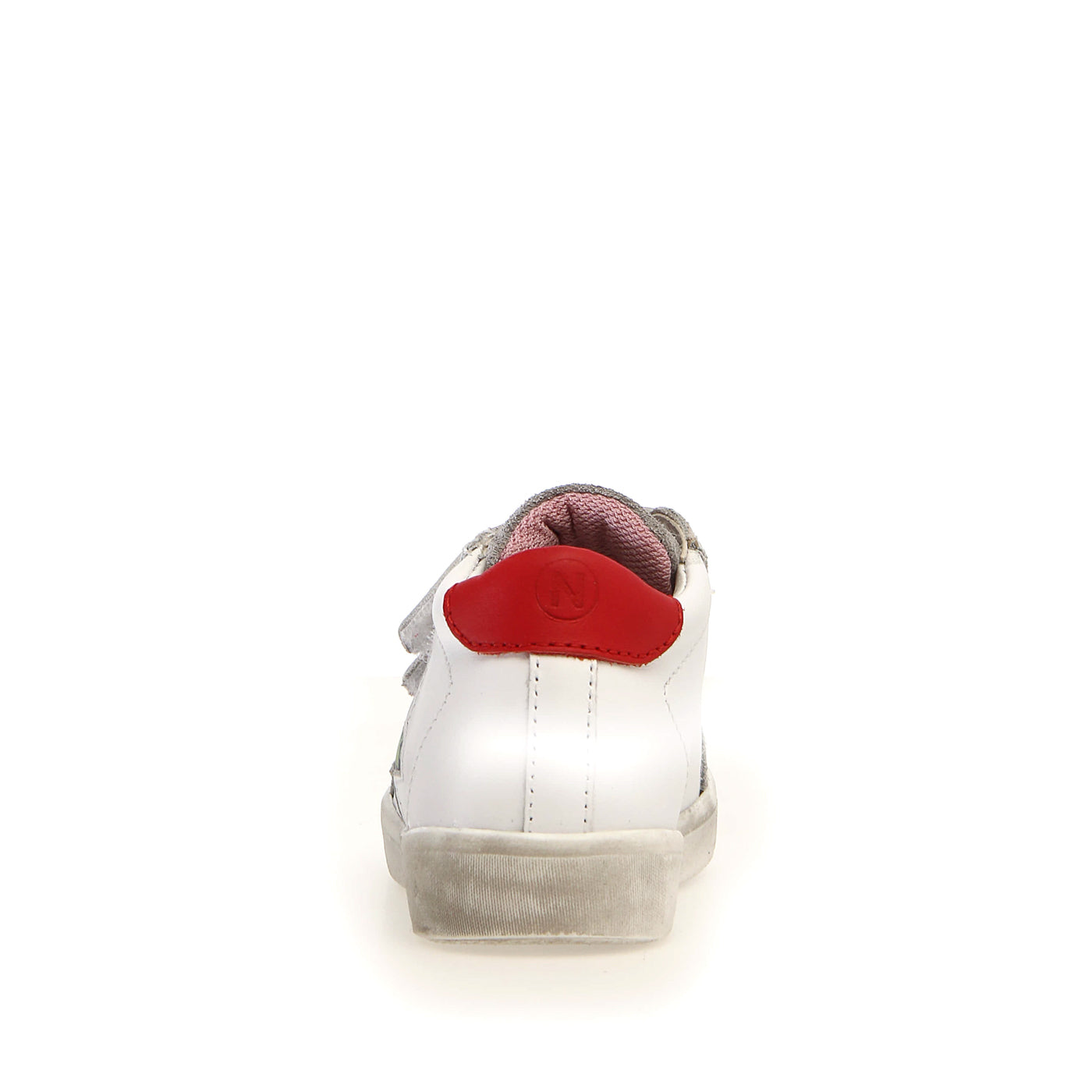NATURINO 0012015367-27-1B86 GREY WHITE RED Sneakers Bambino 