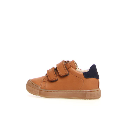NATURINO 0012015851-01-1D19 COGNAC NAVY Sneakers Bambino 